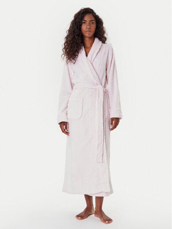 LAUREN RALPH LAUREN Szlafrok ILN52455 Różowy