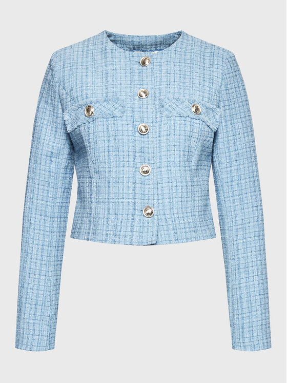 Guess Guess Sakko W3RN50 WF5A0 Blau Regular Fit