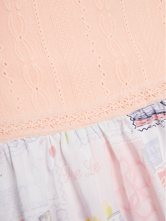 Guess Guess Kleid für den Alltag K4GK11 KC7Z0 Orange Regular Fit