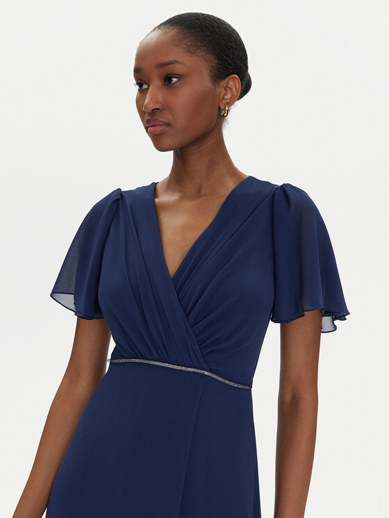 Rinascimento Rinascimento Abendkleid CFC0122466003 Dunkelblau Regular Fit