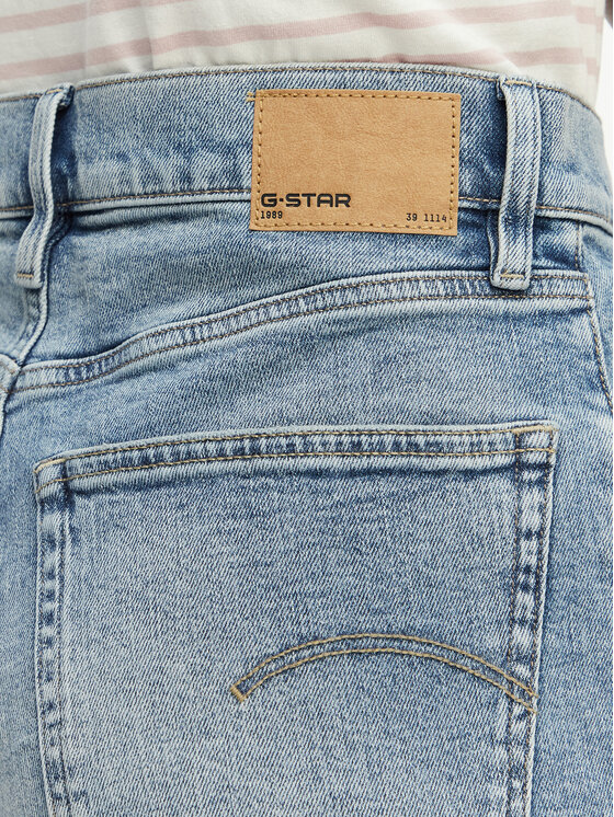 G-Star Raw G-Star Raw Džinsiniai šortai Clean Edge D28386-E205 Šviesiai mėlyna Regular Fit