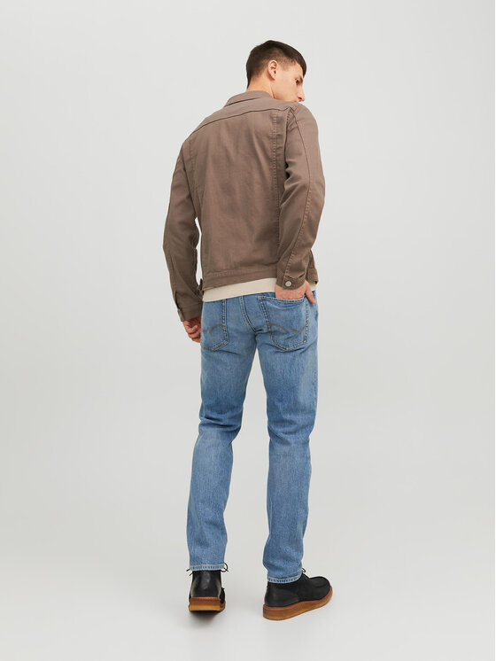 Jack & Jones Jack & Jones Džínsy Mike 12237309 Modrá Tapered Fit