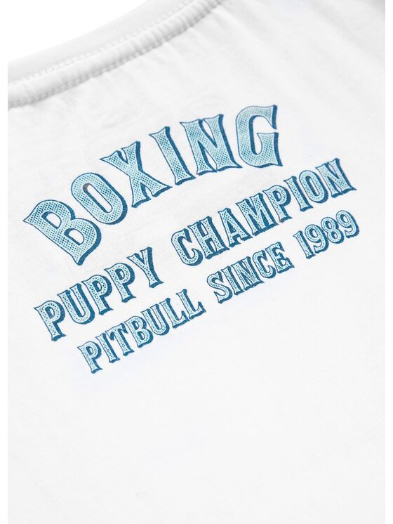 PITBULL PITBULL T-Shirt Lil'Champ Biały Regular Fit