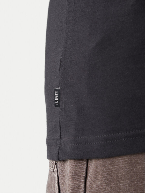 Element Element T-Shirt Open Hills ELYZT00580 Schwarz Regular Fit