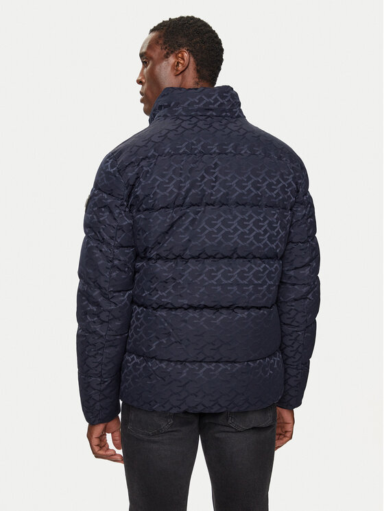 Guess Guess Dūnu jaka M4BL42 WG9L2 Tumši zils Regular Fit