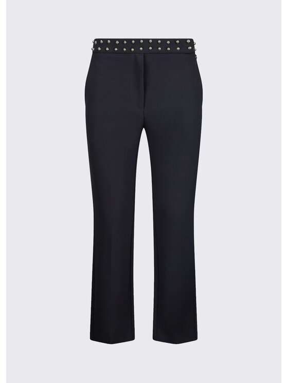 Liu Jo Liu Jo Spodnie materiałowe WA6106T252722222 Czarny Slim Fit