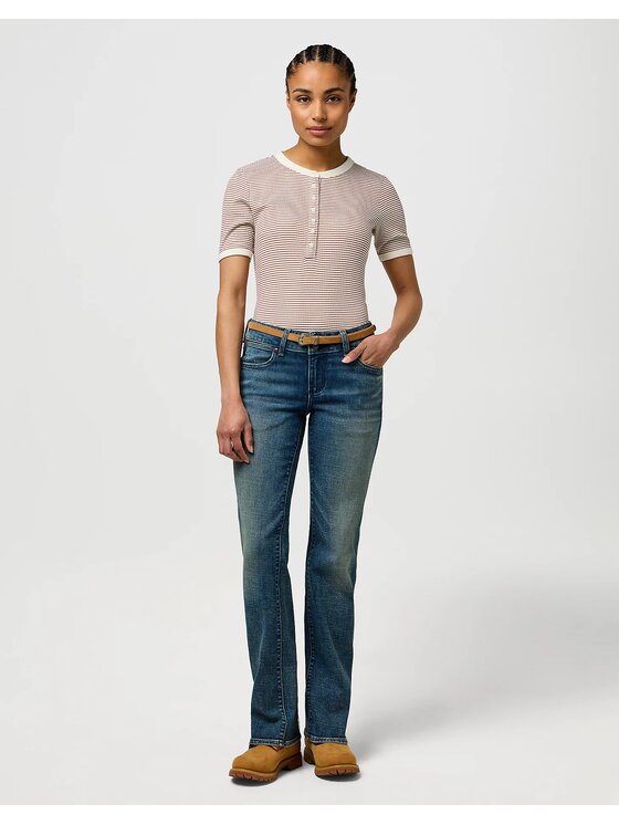 Wrangler Wrangler T-shirt 112370741 Beige Regular Fit