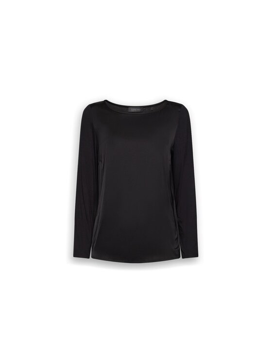 Elena Mirò Elena Mirò T-Shirt G057Z000708N033 Czarny Regular Fit