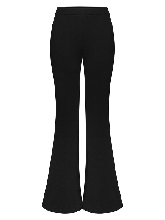 Magda Matyja Magda Matyja Spodnie damskie GEORGIA FLARE Czarny Flare Fit