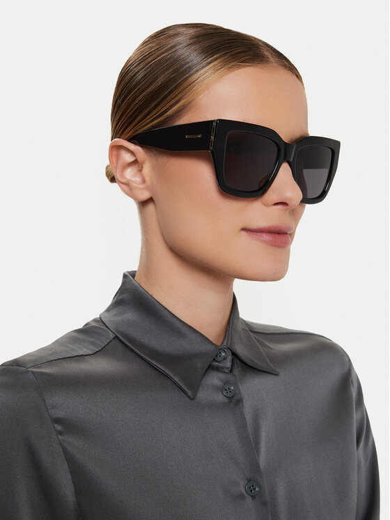 Salvatore Ferragamo Salvatore Ferragamo Sončna očala SF1104S 001 Črna