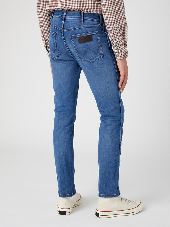 Wrangler Wrangler Jeansy Larston W18SCSZ57 112330750 Niebieski Slim Fit