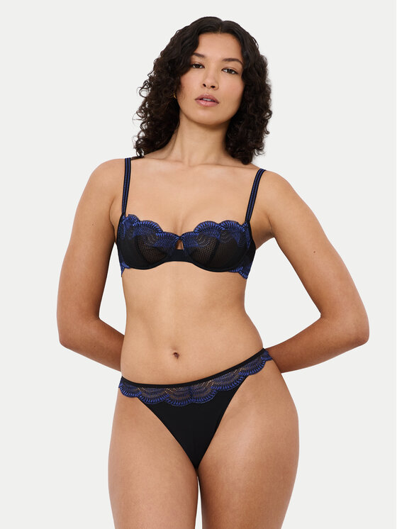 Triumph Triumph Biustonosz balkonetka Comfort Glam 10224928 Czarny
