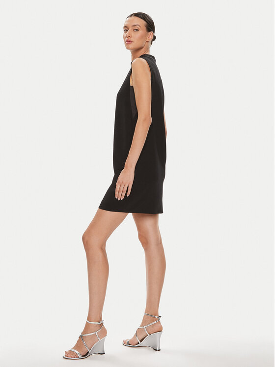 Marella Marella Sukienka codzienna Mariacarla 2332210833 Czarny Relaxed Fit