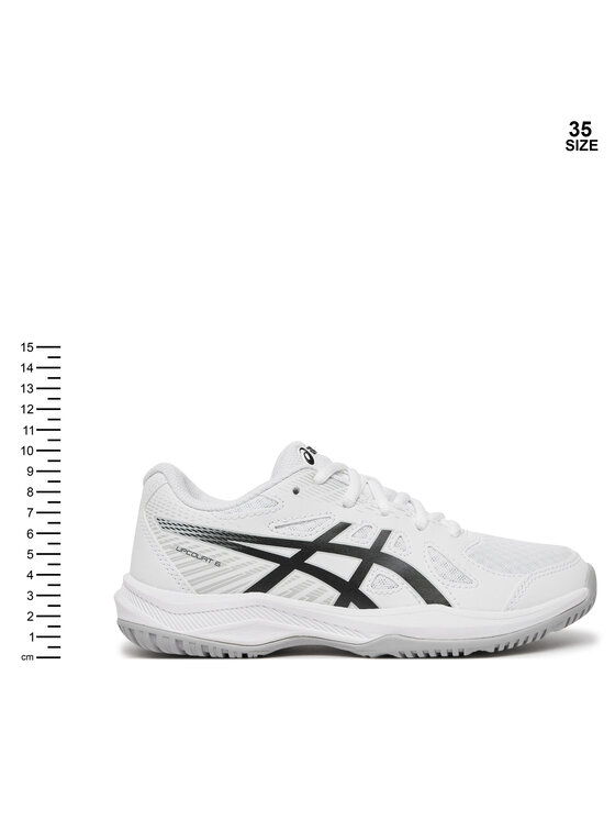Asics Asics Buty halowe Upcourt 6 Gs 1074A045 Biały