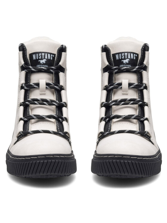 Mustang Mustang Schnürschuhe 1436-605-203 Weiß