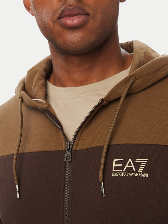 EA7 Emporio Armani EA7 Emporio Armani Treniņtērps 7M002411 AF10377 U6027 Tumši brūna Regular Fit