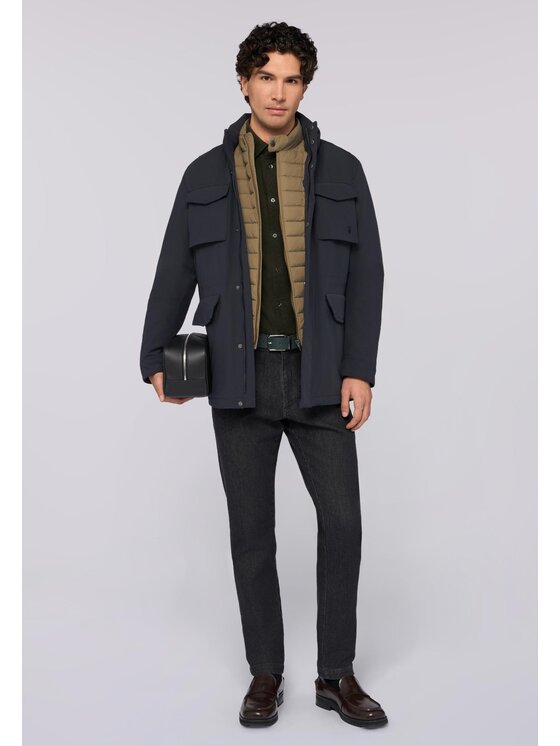 Trussardi Trussardi Giacca outdoor 8028M000011N034 Celeste Regular Fit