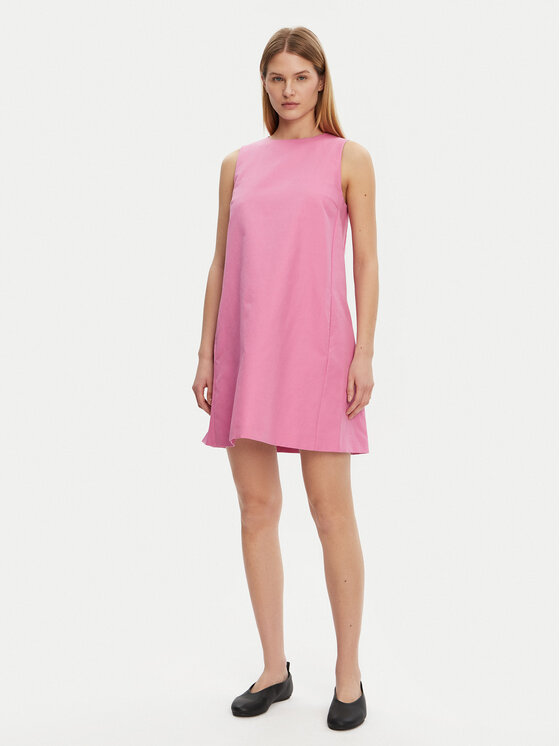 Weekend Max Mara Weekend Max Mara Ежедневна рокля Racer 2515221102 Розов Regular Fit