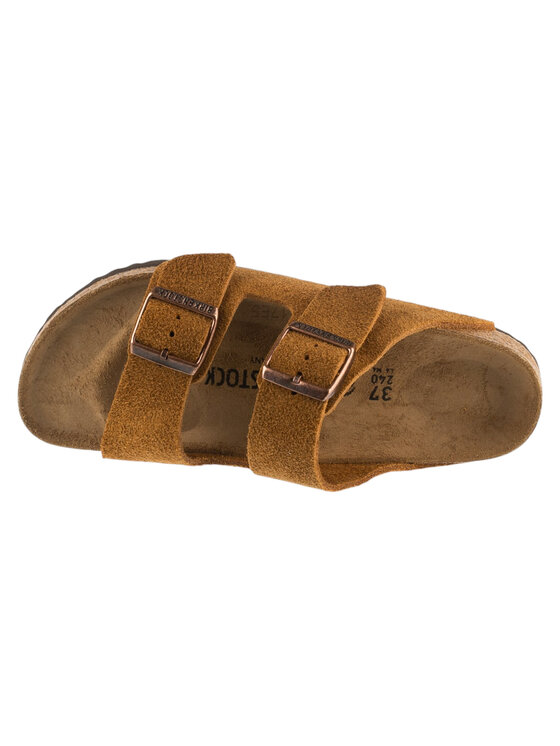 Birkenstock Birkenstock Klapki Arizona LE Brązowy
