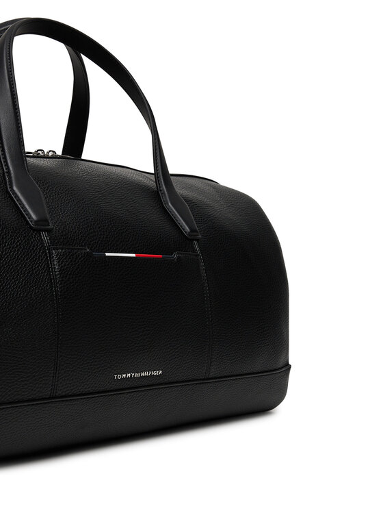 Tommy Hilfiger Tommy Hilfiger Hétvégi táska Th Central Duffle AM0AM13485 Fekete