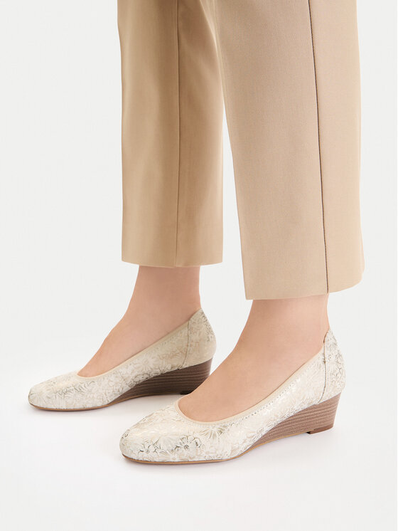 Go Soft Pantofi pumps CEO-HY7760-1 Écru