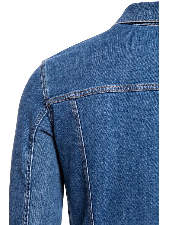 Wrangler Wrangler Kurtka jeansowa REGULAR JACKET Niebieski Regular Fit