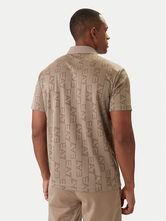 EA7 Emporio Armani EA7 Emporio Armani Polo 7M001287 AF22277 Beżowy Regular Fit