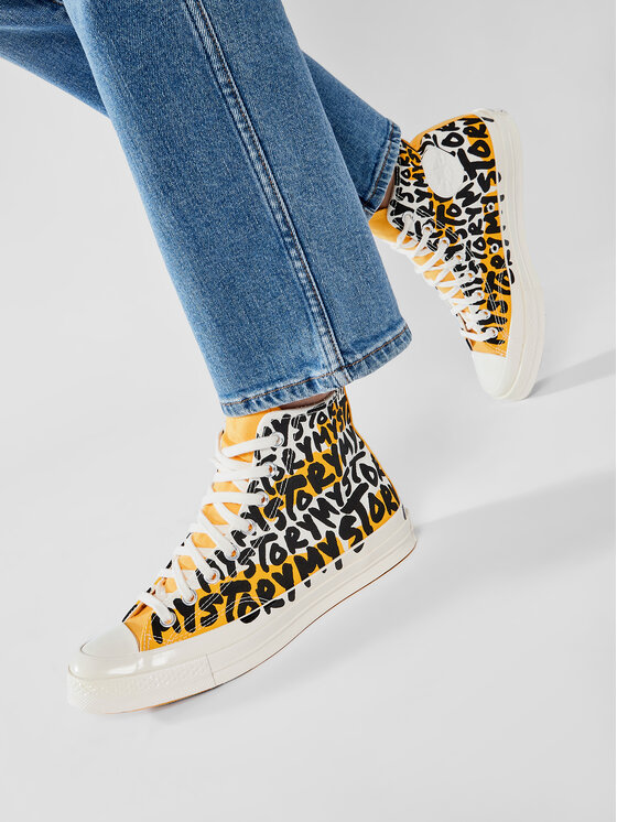 Converse bleu et jaune hot sale