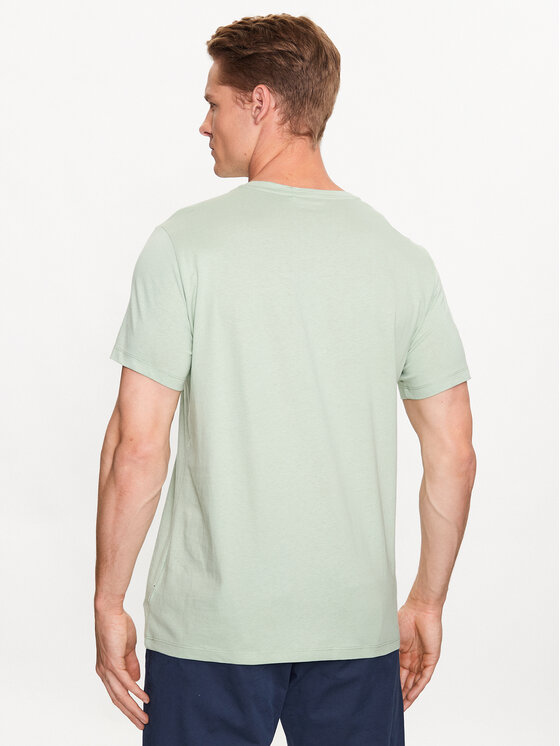 T-shirt 20715308 Verde Regular Fit