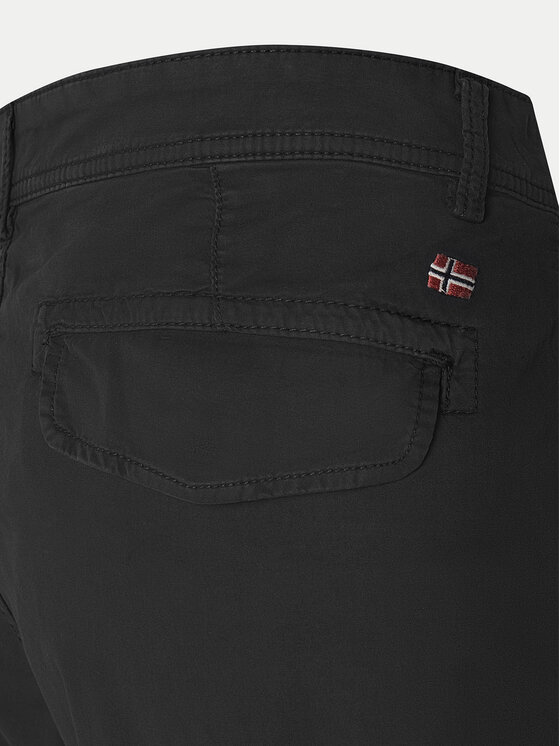 Napapijri Napapijri Bavlnené nohavice NP0A4IDQ0411 Sivá Regular Fit