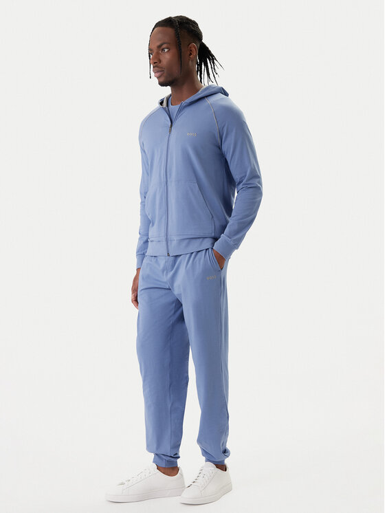 BOSS BOSS Pantaloni trening Mix&Match 50515305 Albastru celest Regular Fit