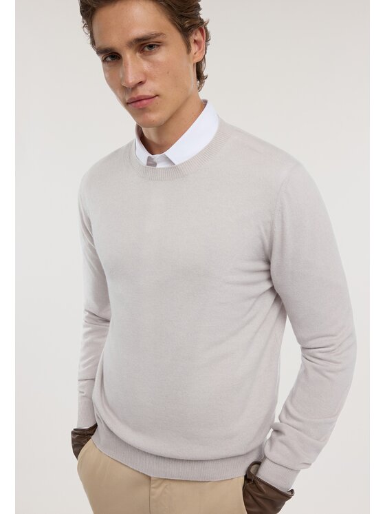 Trussardi Trussardi Cardigan M1028000162N031 Bianco Regular Fit