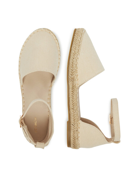 DeeZee DeeZee Espadryle E8265-6 Beżowy