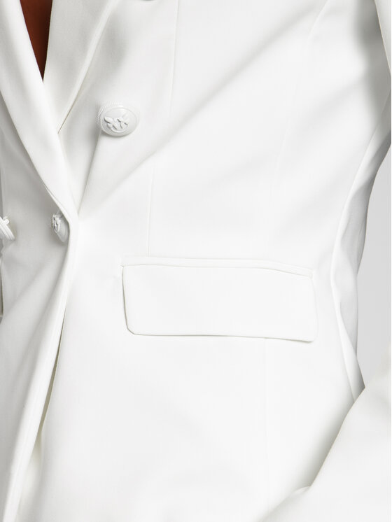 PINKO Pinko Піджак Grondaie PE 20 BLK01 1G14TE 2845 Білий Slim Fit