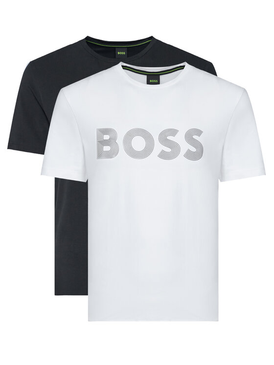 BOSS BOSS 2er-Set T-Shirts 50543816 Schwarz Regular Fit