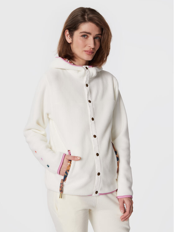 Femi Stories Femi Stories Fleece Lesley Λευκό Regular Fit