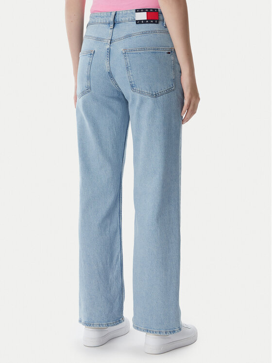 Tommy Jeans Tommy Jeans Teksad Mia DW0DW23112 Helesinine Straight Fit
