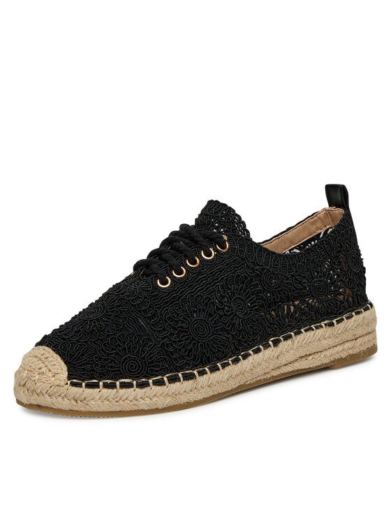 DeeZee DeeZee Espadrile 3H33549-1 Negru