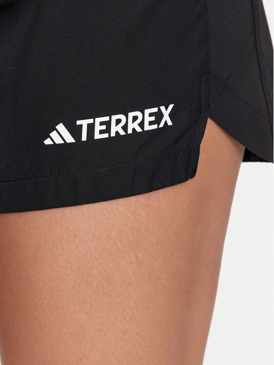 adidas adidas Sportske kratke hlače Terrex Multi Trail Running HZ6284 Crna Slim Fit