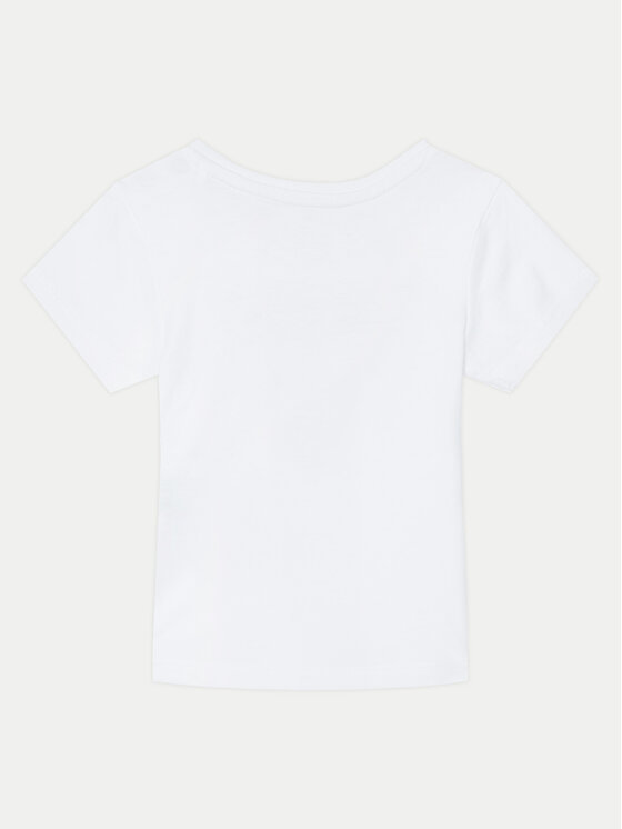 Guess Guess Tricou K73I56 K8HM0 Alb Regular Fit