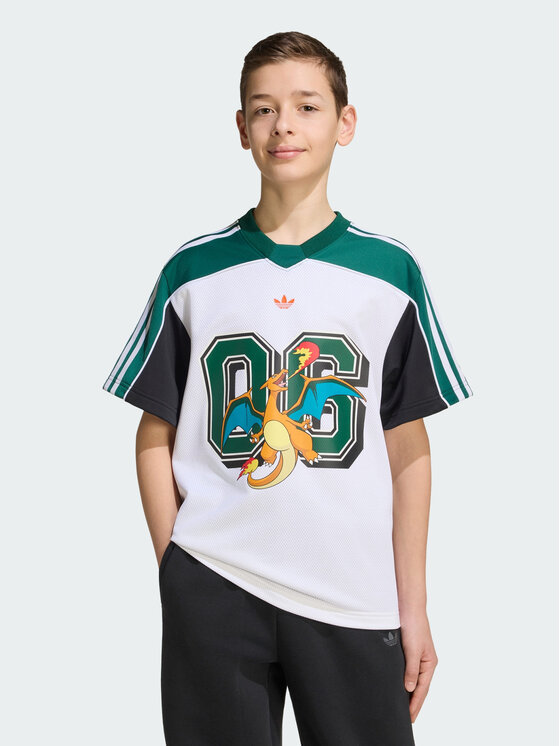 adidas adidas T-Shirt 172492 Biały Loose Fit