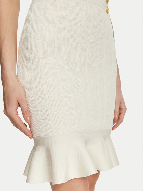 Marciano Guess Marciano Guess Трикотажна сукня G6YK18 Z1012 Кремовий Slim Fit