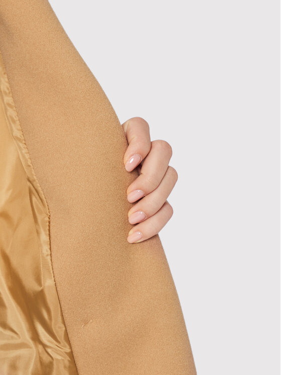 Kontatto Kontatto Демісезонний плащ CO8005 Бежевий Regular Fit