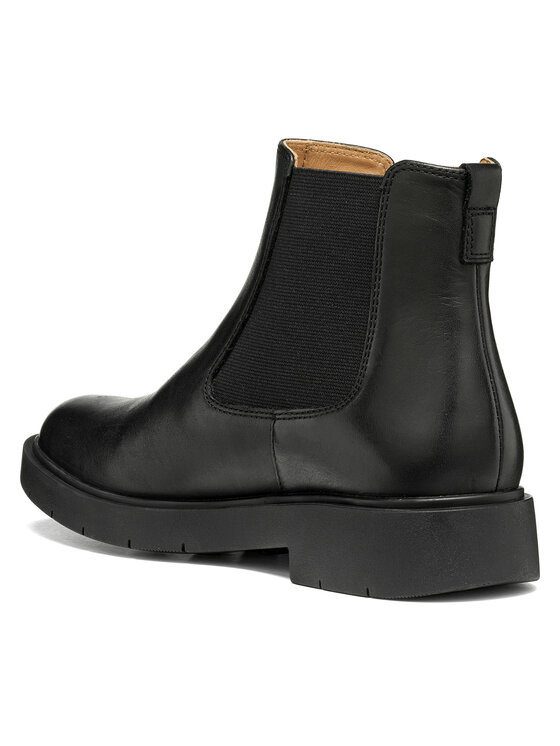 Geox Geox Kotníková obuv s elastickým prvkem D Spherica Ec1 B D66DKA 43 C9999 Černá