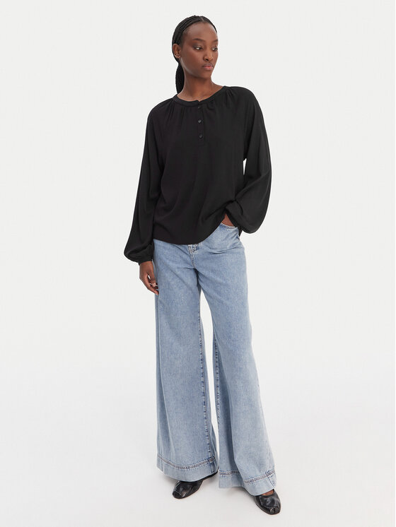 Vero Moda Vero Moda Μπλουζάκι Vmbella 10334524 Μαύρο Loose Fit