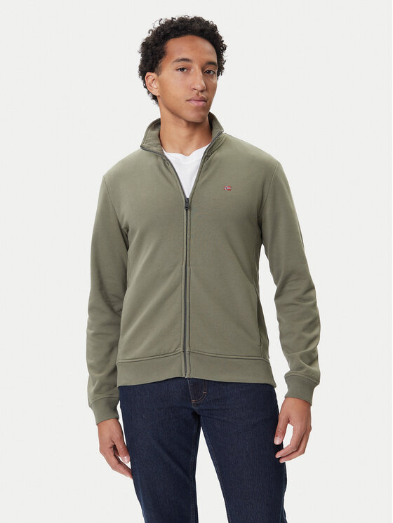 Napapijri Napapijri Felpa Balis NP0A4GBA Verde Regular Fit