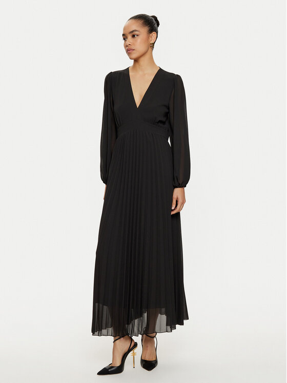 Dixie Dixie Rochie cocktail A319K024A Negru Regular Fit