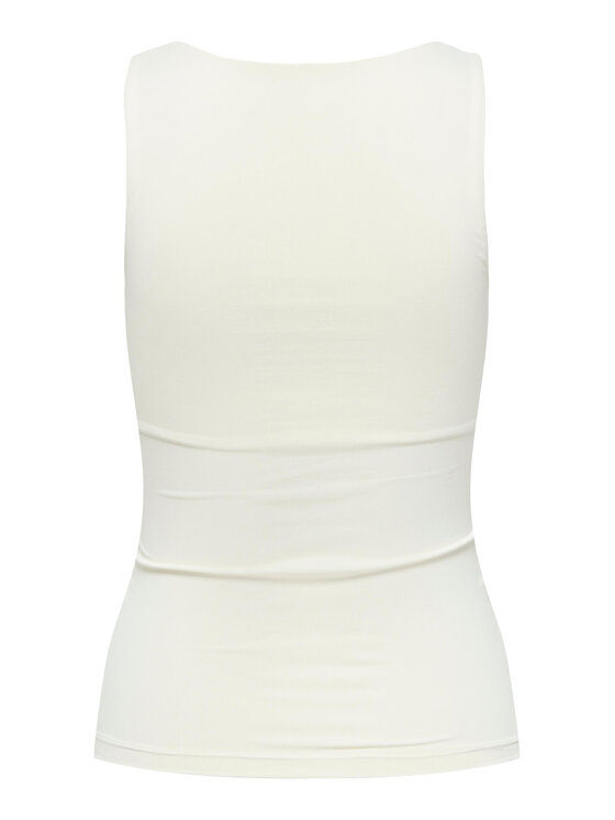 ONLY ONLY Top Lea 15278090 Alb Regular Fit