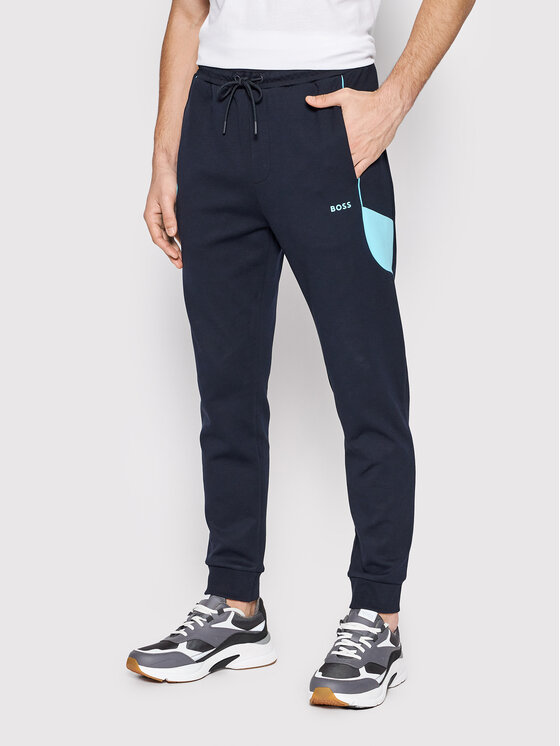 BOSS Boss Trenirka 50469517 Mornarsko modra Regular Fit