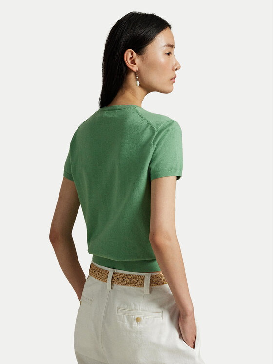 Polo Ralph Lauren Polo Ralph Lauren Пуловер 211891673027 Зелен Regular Fit